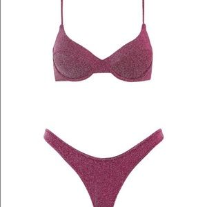 Triangl Swimwear Glittery Pink Bikini